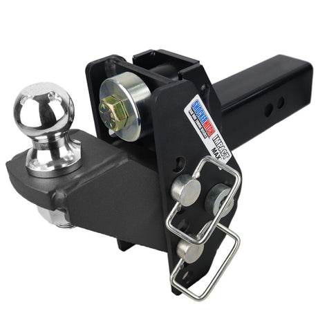 20K Impact Max 2.5 Inch Cushion Hitch & Raised Ball Mount 2 Inch Hitch Ball SH-C125-310-2