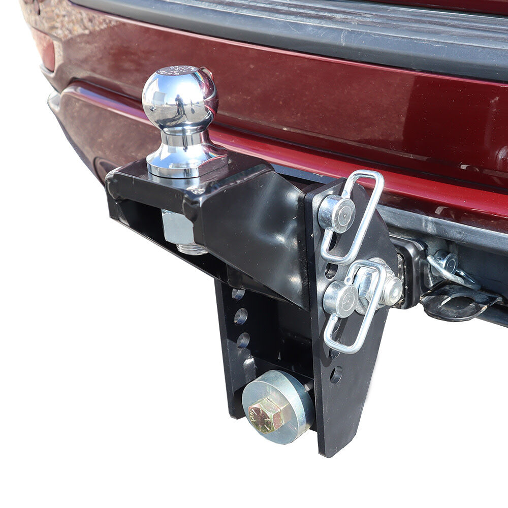 20K Impact Max 2.5 Inch Cushion Hitch & Raised Ball Mount 2 Inch Hitch Ball SH-C125-310-2