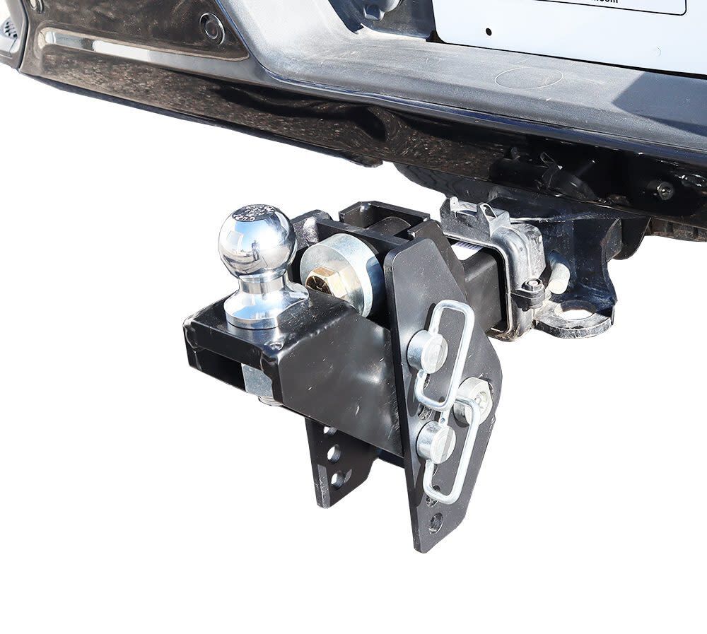 20K Impact Max 2.5 Inch Cushion Hitch & Raised Ball Mount 2 Inch Hitch Ball SH-C125-310-2