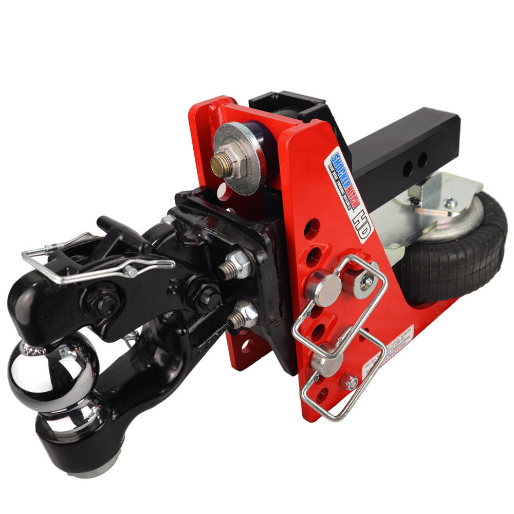 HD 20K 2 Inch Air Hitch with 16K Pintle & 2-5/16 Inch Ball SH-HD636-200-25