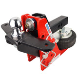 HD 20K 2 Inch Air Receiver Hitch & Raised Sway Bar Tab Ball Mount 2 Inch Hitch Balls SH-HD610-200-2SC