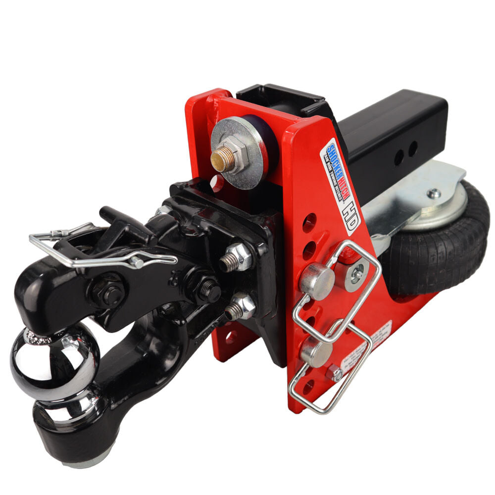 HD 20K 2.5 Inch Air Hitch with 16K Pintle & 2-5/16 Inch Ball SH-HD636-250-25