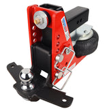 HD 20K 2.5 Inch Air Receiver Hitch & Drop Sway Bar Tab Ball Mount 2 Inch Hitch Balls SH-HD640-250-2SC