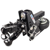 HD 20K Max Black 2 Inch Air Hitch with 16K Pintle & 2-5/16 Inch Ball SH-HDMB636-200-25