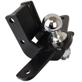 HD 20K Max Black 2 Inch Air Receiver Hitch & Drop Sway Bar Tab Ball Mount 2-5/16 Inch Hitch Balls SH-HDMB640-200-25SC