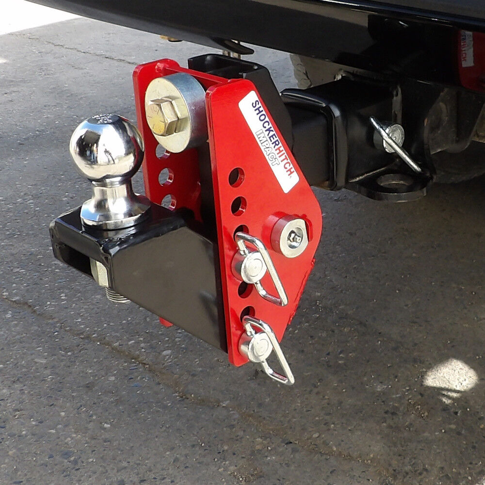 Impact 12K 2 Inch Cushion Hitch & Raised Ball Mount 2 Inch Hitch Ball SH-100-310-2