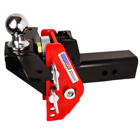 Impact 12K 2 Inch Cushion Hitch & Raised Sway Bar Tab Ball Mount 2 Inch Hitch Balls SH-100-310-2SC