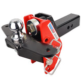 Impact 12K 2.5 Inch Cushion Hitch & Raised Sway Bar Tab Ball Mount 2 Inch Hitch Balls SH-125-310-2SC