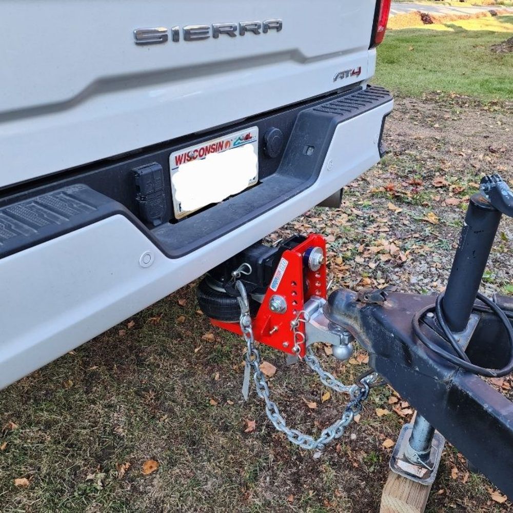 Shocker Hitch HD 20K 2.5in Air Receiver Hitch & Silver Combo Ball Mount with 2in & 2-5/16in Hitch Balls SH-HD620-250