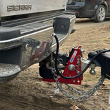 Shocker Htich 12K 2.5in Air Receiver Hitch & Silver Combo Ball Mount with 2in & 2-5/16in Hitch Balls SH-620-250