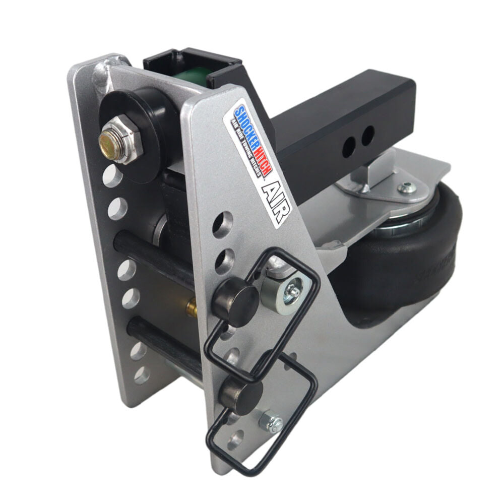 Streamline 10K Aluminum 2 Inch Air Pintle Hitch with Pintle & 2-5/16 Inch Ball SH-536-200-25