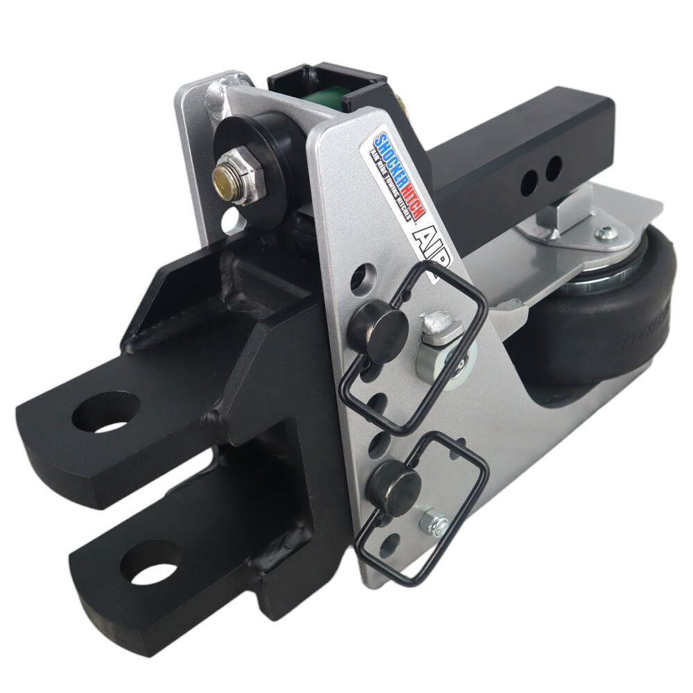 Streamline 10K Aluminum 2 Inch Air Receiver Hitch & Clevis Pin Mount with 1-1/2 Inch Holes SH-560-200