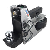 Streamline 10K Aluminum 2 Inch Air Receiver Hitch & Drop Ball Mount 2 Inch Hitch Ball SH-540-200-2