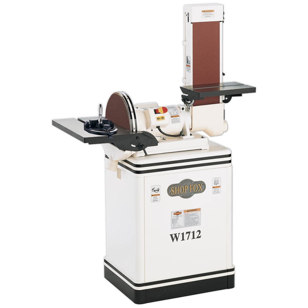 1-1/2 HP 6in Belt/ 12in Disc Combination Sander W1712