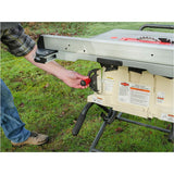 10 Inch 2 HP Benchtop Table Saw with Stand 120V 1 Phase W1875