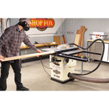 10 Inch 2HP Hybrid Table Saw with Riving Knife W1888