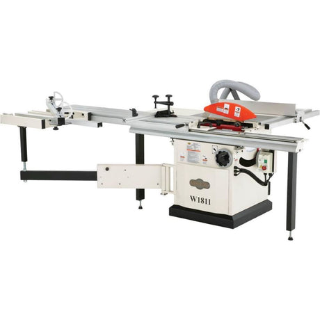 10in Sliding Table Saw 230V 5HP 1 Phase W1811