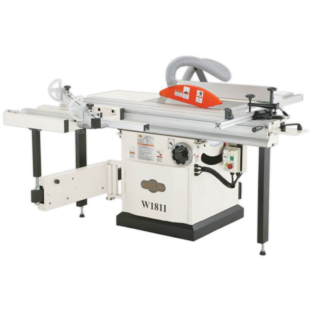 10in Sliding Table Saw 230V 5HP 1 Phase W1811