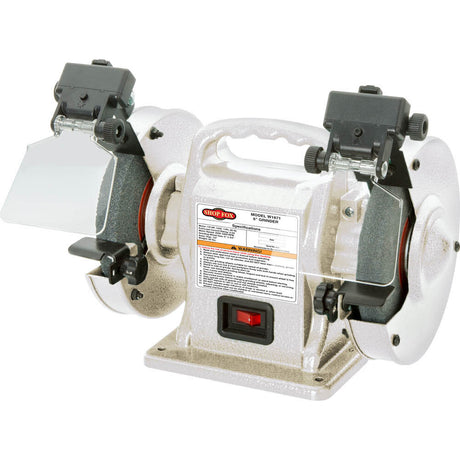 Fox 6 Inch Portable Bench Grinder with LEDs W1871