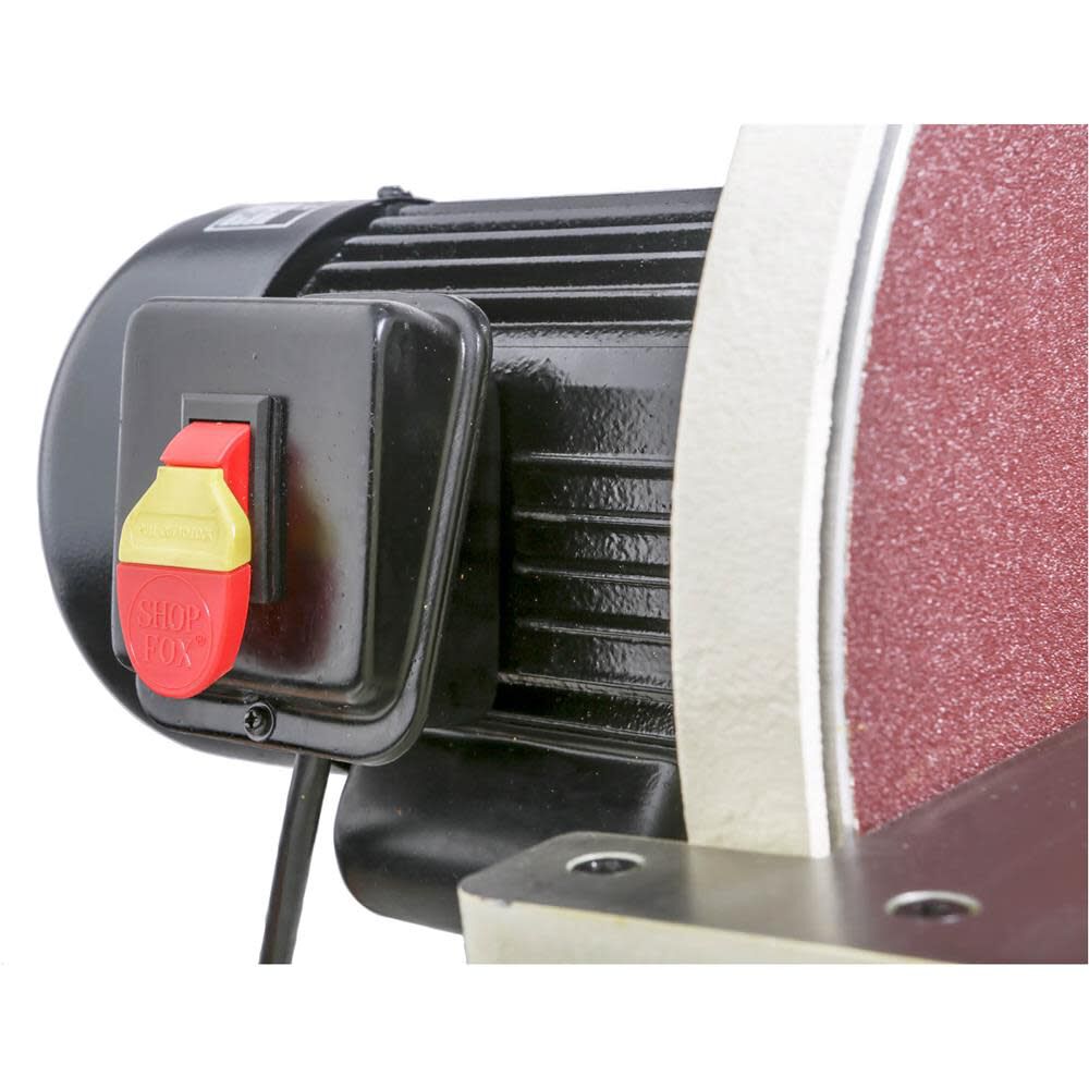 Adhesive Disc Sander 110V 1HP 12in Pressure Sensitive W1828