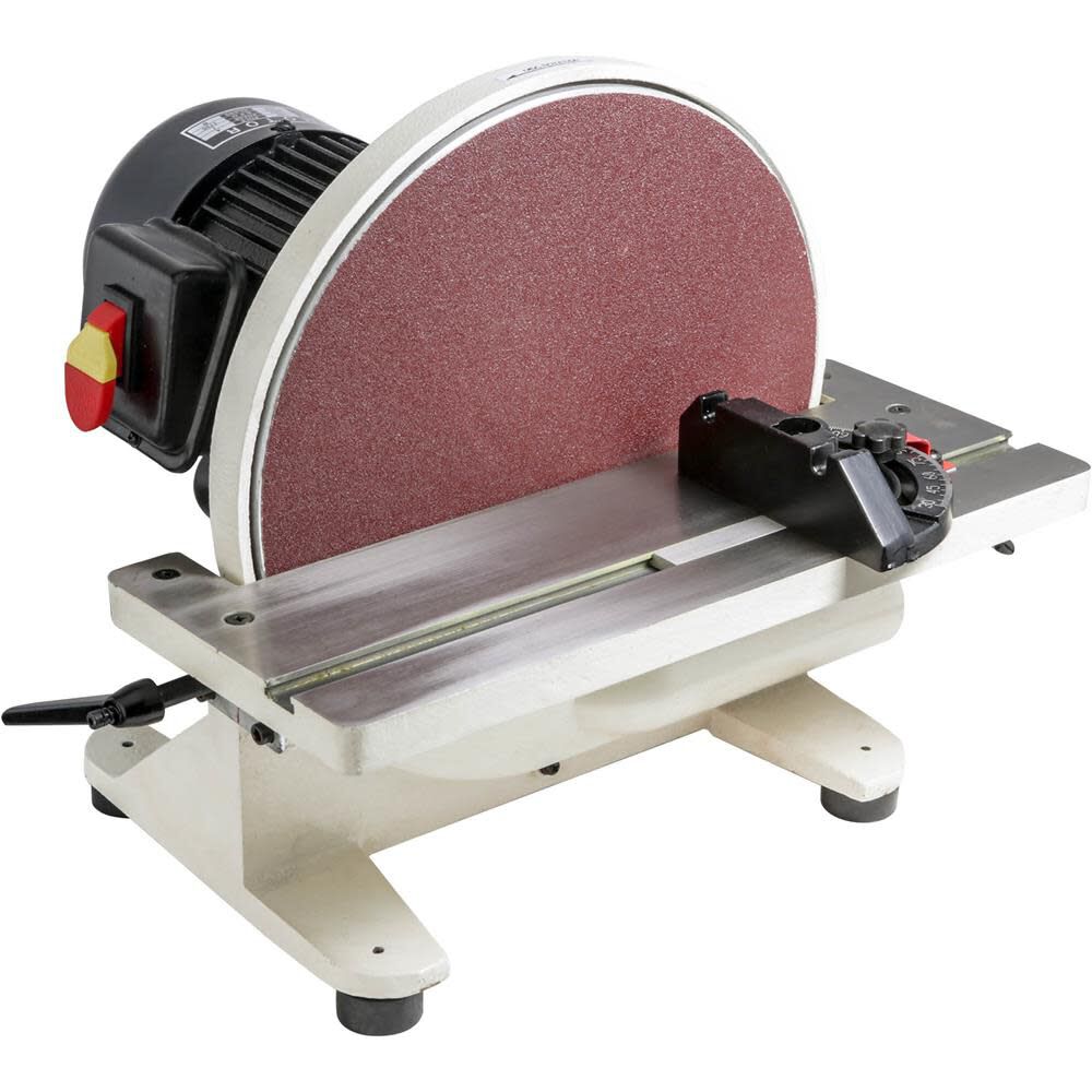 Adhesive Disc Sander 110V 1HP 12in Pressure Sensitive W1828