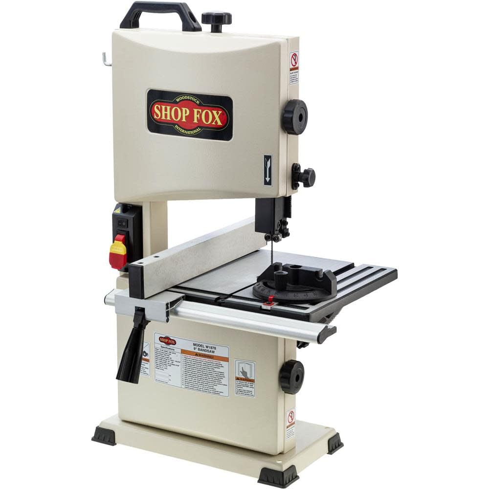 Benchtop Bandsaw 1/3HP 120V 1 Phase 2.8A 9in W1878