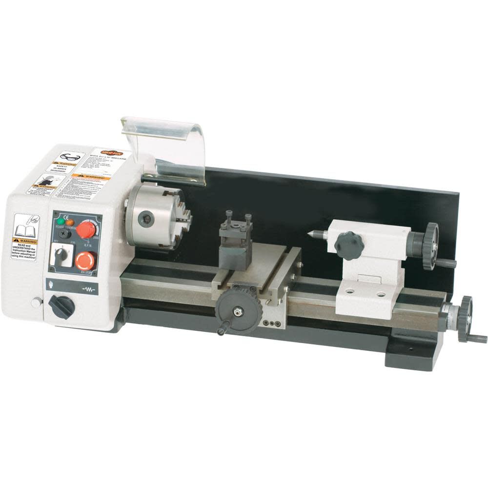 Mini Metal Lathe 110V 1/5HP 1 Phase 6in x 10in M1015