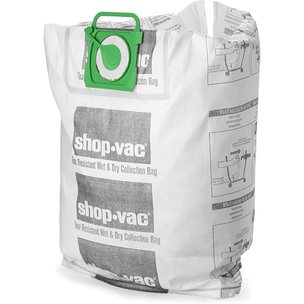 12-20 Gallon Tank Wet/Dry Tear Resistant Collection Bag 2pk 9021633