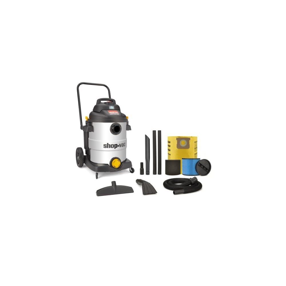 12 Gallon Wet/Dry Vacuum 6.5 Peak HP Contractor Series Stainless Steel with SVX2 Motor Technology 9627706