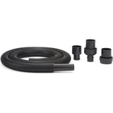 Black Plastic 8 Feet Length x 1 1/2" Diameter Hose 9050533