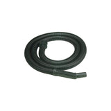 Black Plastic 8 Feet Length x 1 1/4" Hose with Curved Hose End 9056500