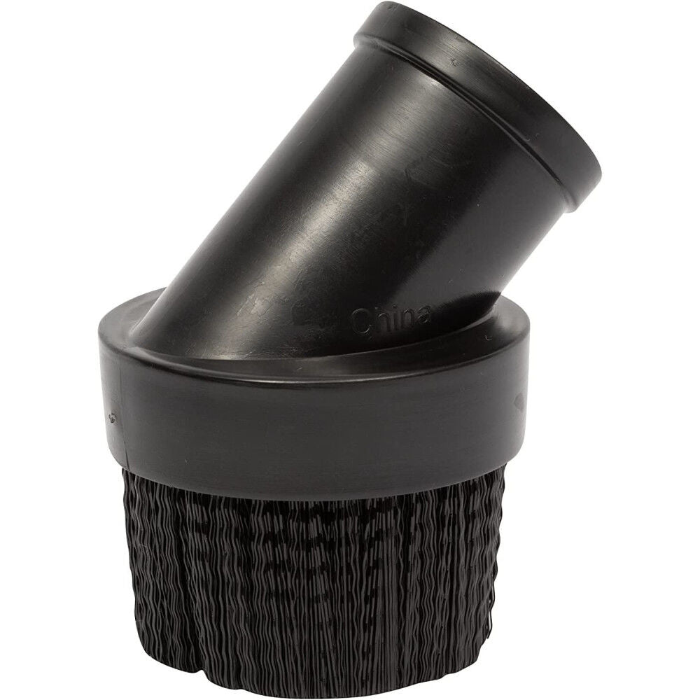 Black Polypropylene 1 1/2" Hose Round Brush with Adaptor 9199700