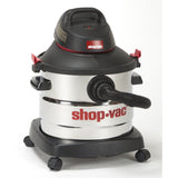 Wet/Dry Vacuum 8 Gallon 6.0 Peak HP Stainless Steel 5989405