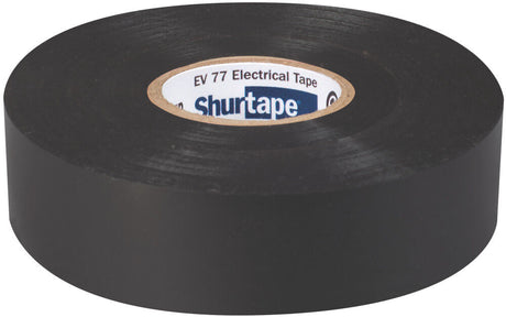 EV 77 Electrical Tape Black 3/4in x 66' 104706