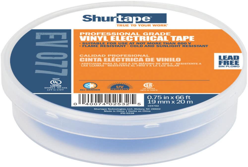 EV 77 Electrical Tape Blue 3/4in x 66' 104702