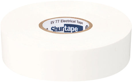 EV 77 Electrical Tape White 3/4in x 66' 104698