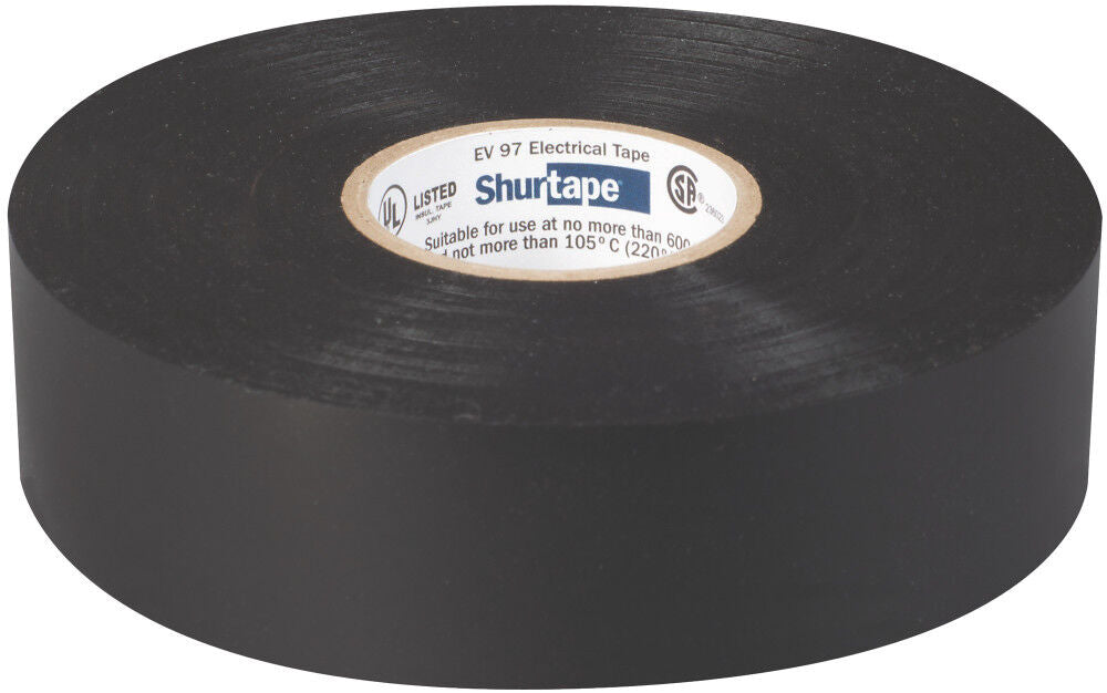 EV 97 Electrical Tape Black 3/4in x 66' 104697