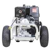 Aluminum Water Blaster 4200 PSI at 4.0 GPM HONDA GX390 with CAT Triplex Plunger Pump Cold Water Professional Belt Drive Gas Pressure Washer (49-State) 60828