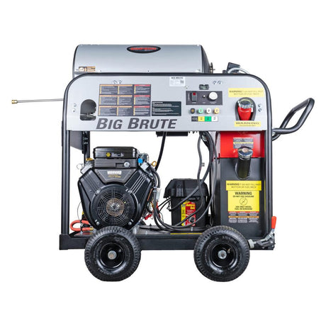 Big Brute 4000 PSI at 4.0 GPM VANGUARD V-Twin with COMET Triplex Plunger Pump Hot Water Professional Gas Pressure Washer BB65105-V