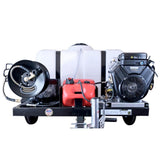 Cold Water Professional Gas Pressure Washer Trailer 4200 PSI - 49 State Certified 95004