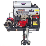 Hot Water Professional Gas Pressure Washer Trailer 4000 PSI 95005