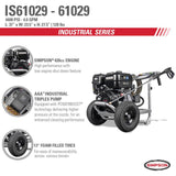 Industrial Pressure Washer 4400PSI 4.0GPM - 50 State Certified IR61029