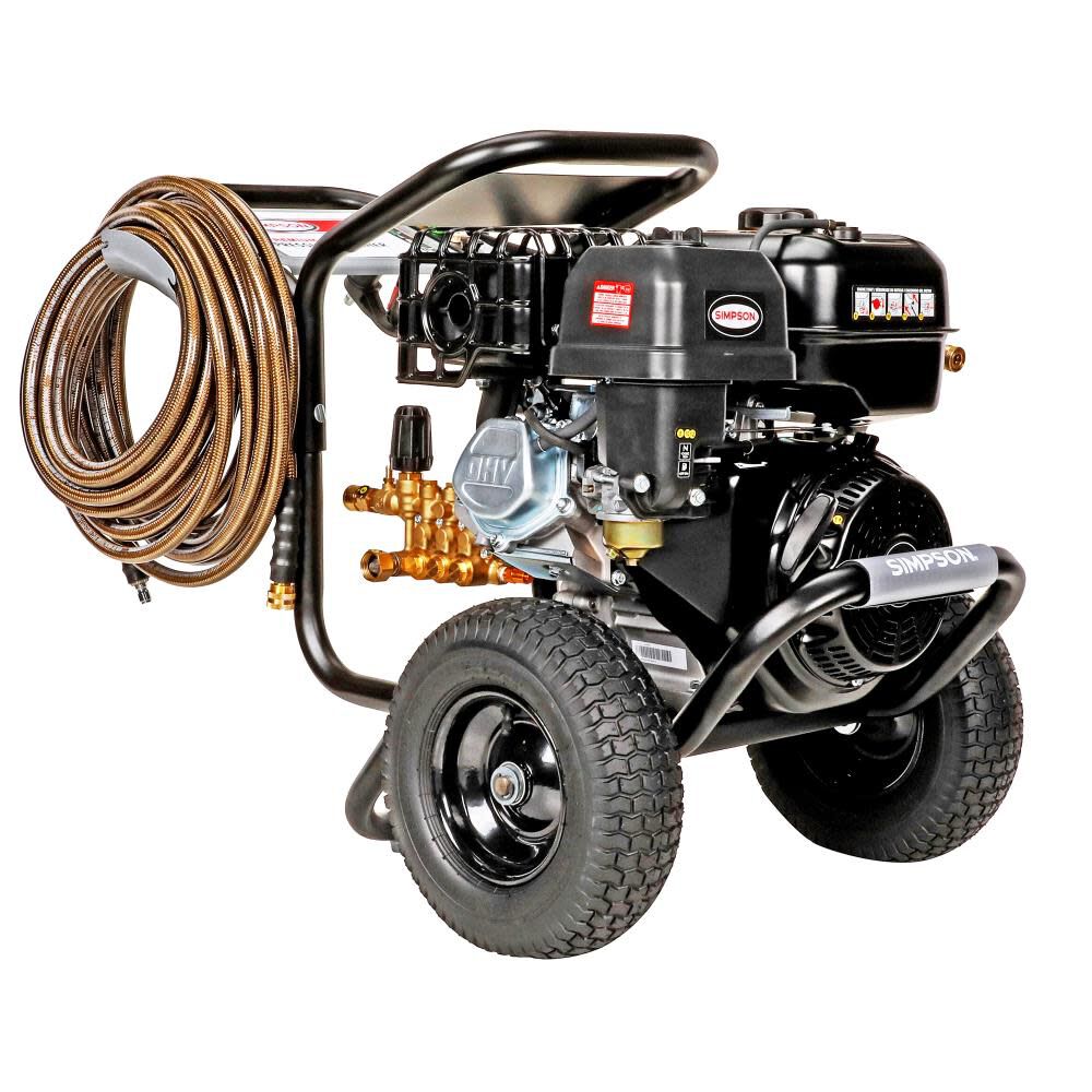 PowerShot 4400 PSI at 4.0 GPM 420cc with AAA Triplex Plunger Pump Cold Water Professional Gas Pressure Washer 60843