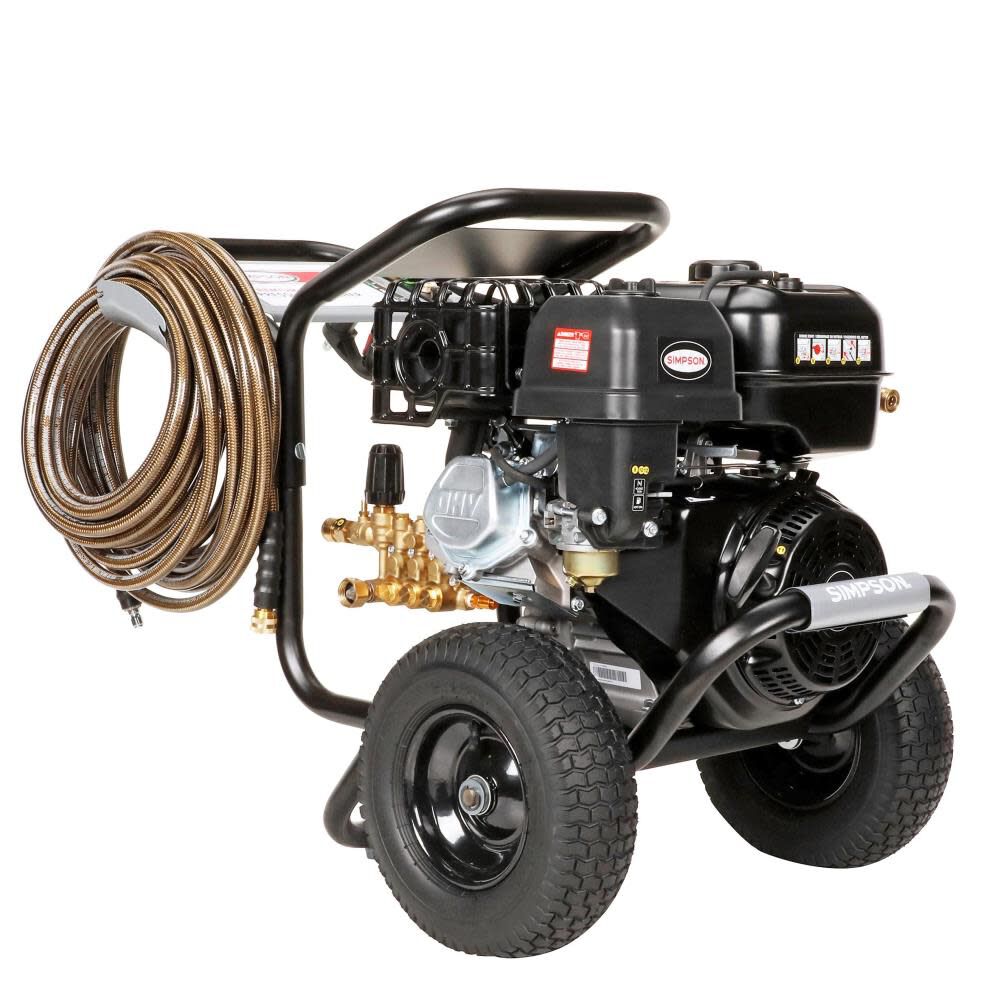 PowerShot 4400 PSI at 4.0 GPM 420cc with AAA Triplex Plunger Pump Cold Water Professional Gas Pressure Washer 60843