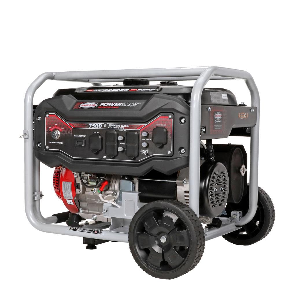 PowerShot Generator Portable 7500with 9375W SPG7593E