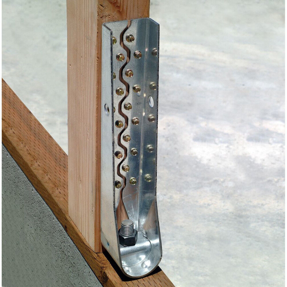 10 Gauge Galvanized Predeflected Holdown with 20ct SDS Screws HDU8-SDS2.5