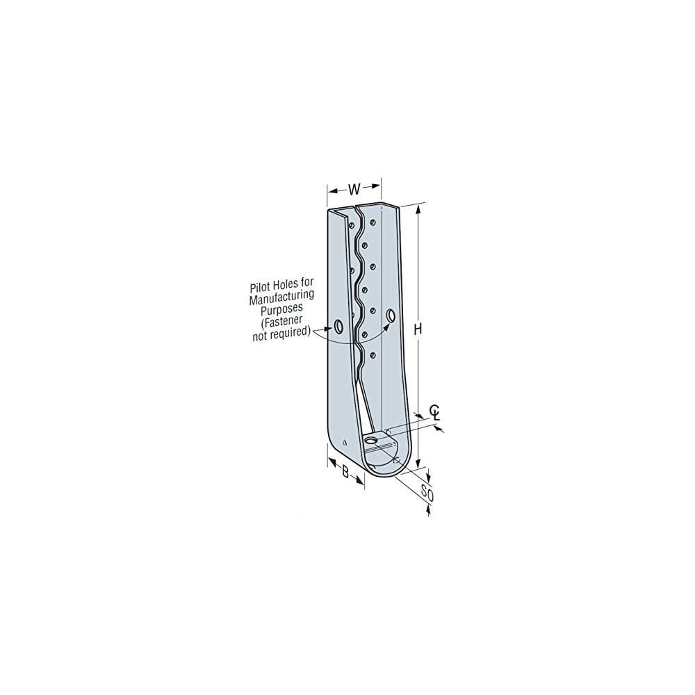 10 Gauge Galvanized Predeflected Holdown with 30ct SDS Screws HDU11-SDS2.5