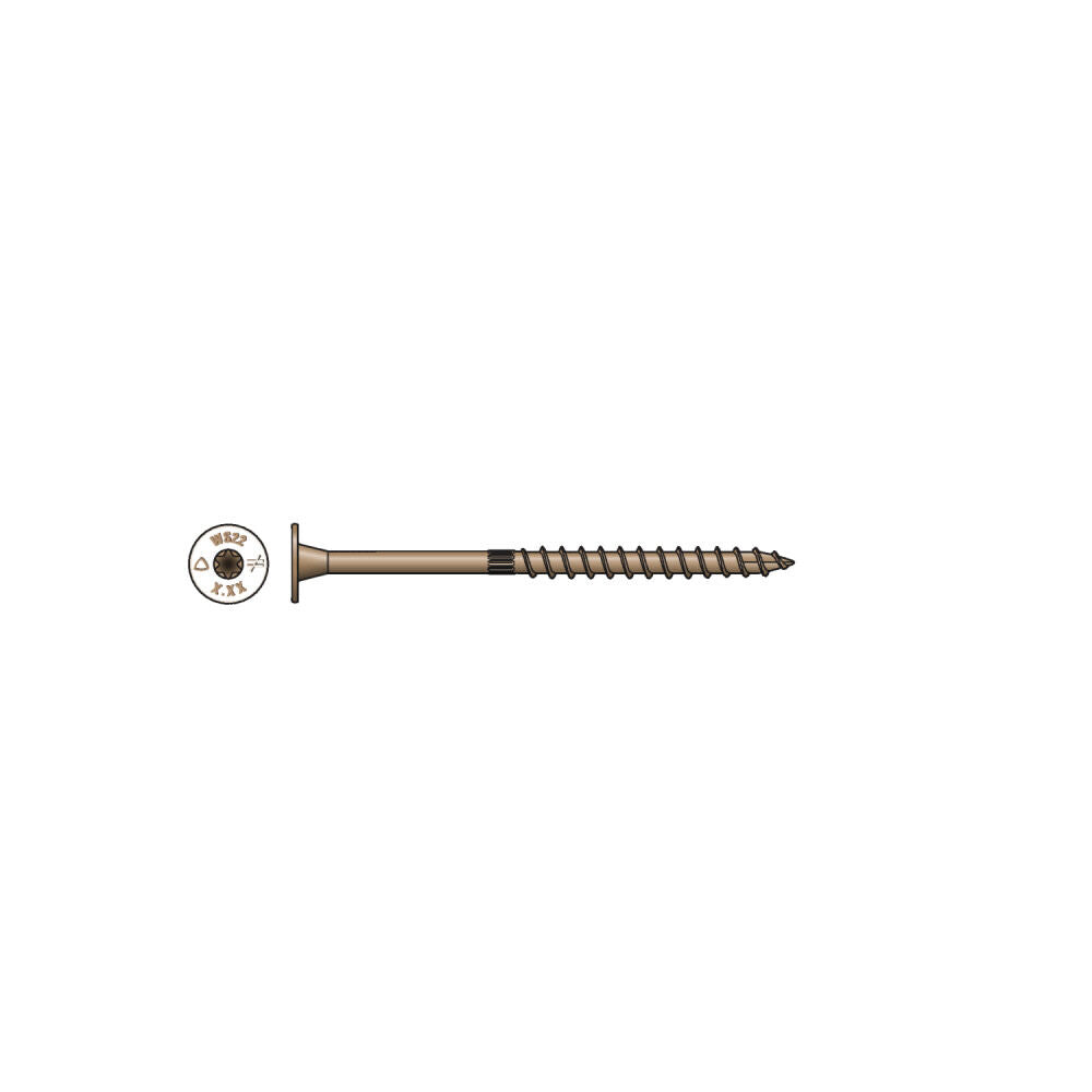 10 In. Strong Drive SDWS Structural Wood Screw with T-40 Head 50 SDWS221000DB-R50