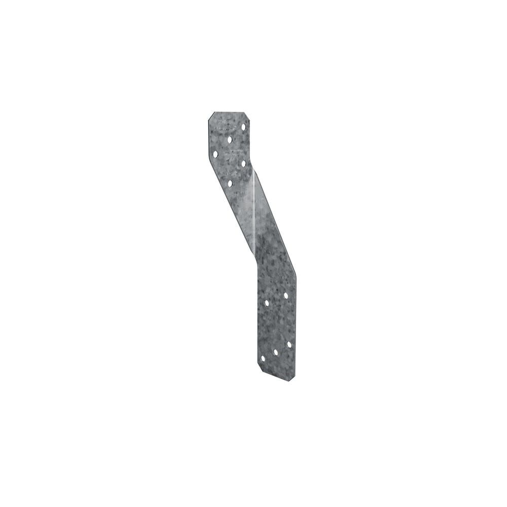 18 Gauge G90 Zinc Galvanized Hurricane T-Shaped Strap H2.5T