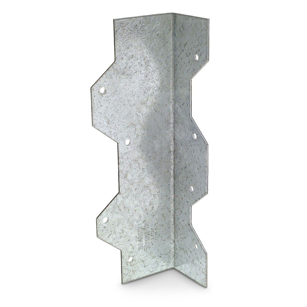 7 In. 16 Gauge ZMAX Galvanized G90 Reinforcing L-Shaped Angle L70Z